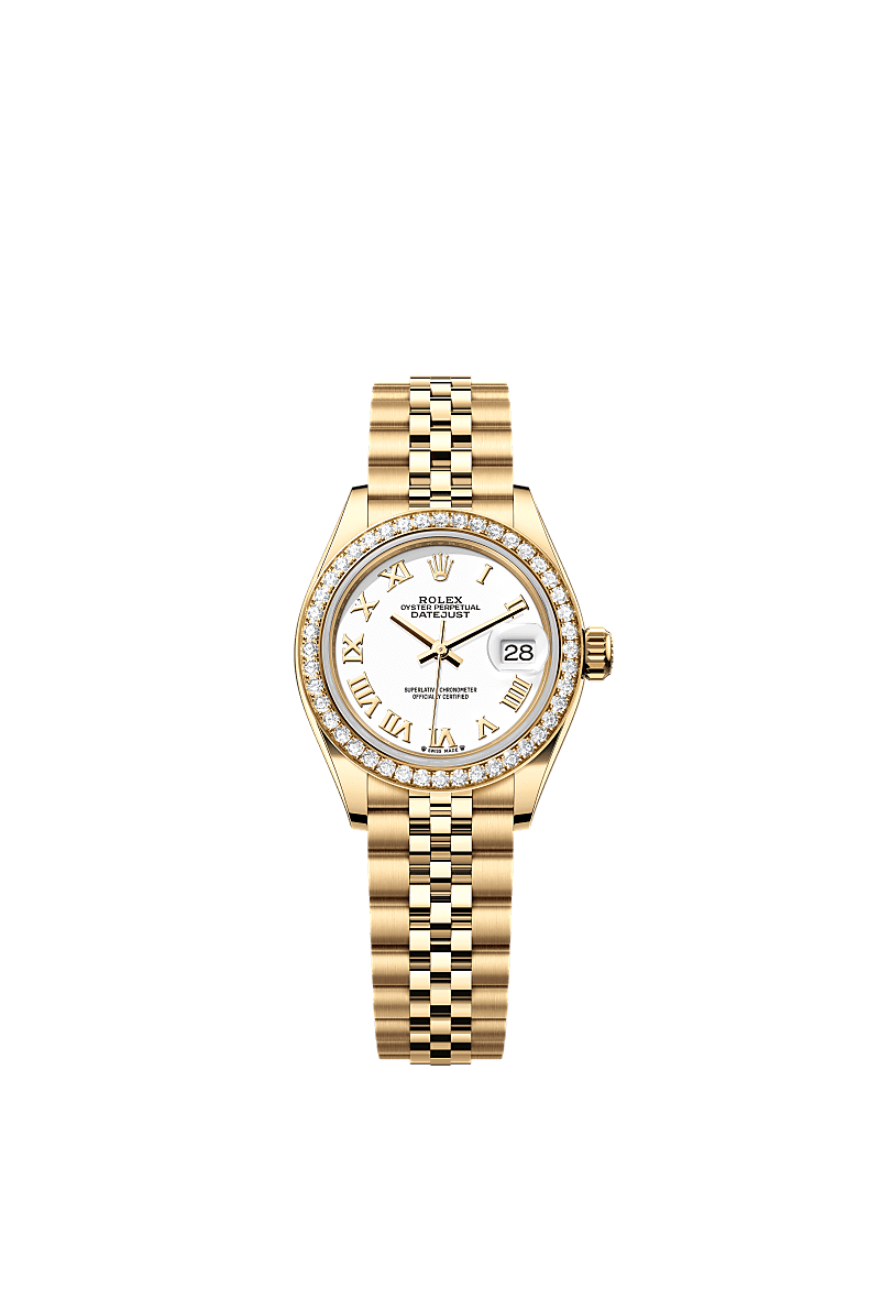 Rolex Lady-Datejust 28 mm yellow gold and diamonds 279138rbr-0032