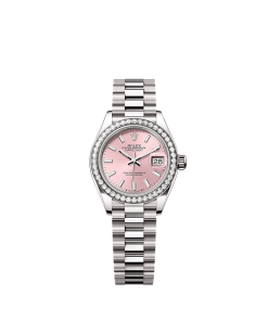 Rolex Lady-Datejust  28 mm  white gold and diamonds 279139rbr-0004