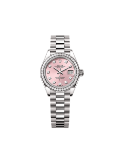 Rolex Lady-Datejust  28 mm  white gold and diamonds 279139rbr-0005