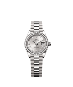 Rolex Lady-Datejust  28 mm  white gold and diamonds 279139rbr-0007
