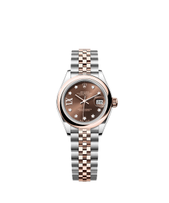 Rolex Lady-Datejust  28 mm  Oystersteel and Everose gold 279161-0003