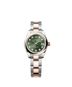 Rolex Lady-Datejust  28 mm  Oystersteel and Everose gold 279161-0008