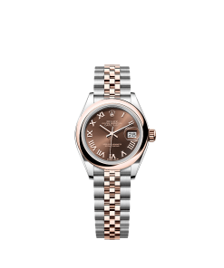 Rolex Lady-Datejust  28 mm  Oystersteel and Everose gold 279161-0009