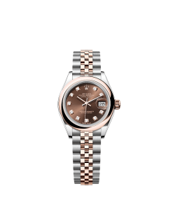 Rolex Lady-Datejust  28 mm  Oystersteel and Everose gold 279161-0011