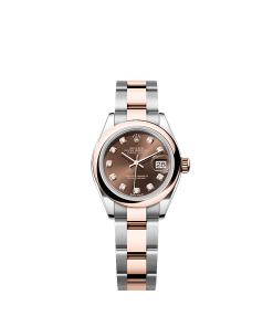 Rolex Lady-Datejust  28 mm  Oystersteel and Everose gold 279161-0012