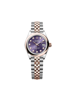 Rolex Lady-Datejust  28 mm  Oystersteel and Everose gold 279161-0015