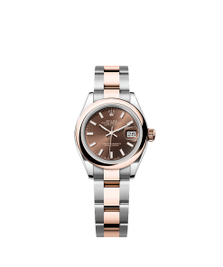 Rolex Lady-Datejust  28 mm  Oystersteel and Everose gold 279161-0018