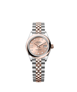 Rolex Lady-Datejust  28 mm  Oystersteel and Everose gold 279161-0027