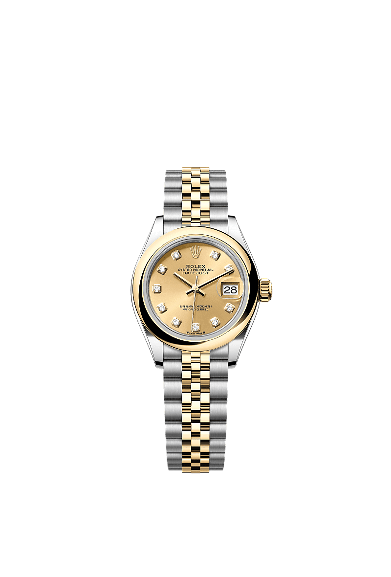 Rolex Lady-Datejust 28 mm Oystersteel and yellow gold 279163-0011