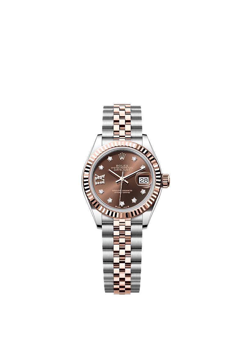 Rolex Lady-Datejust 28 mm Oystersteel and Everose gold 279171-0003