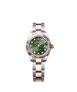 Rolex Lady-Datejust  28 mm  Oystersteel and Everose gold 279171-0008