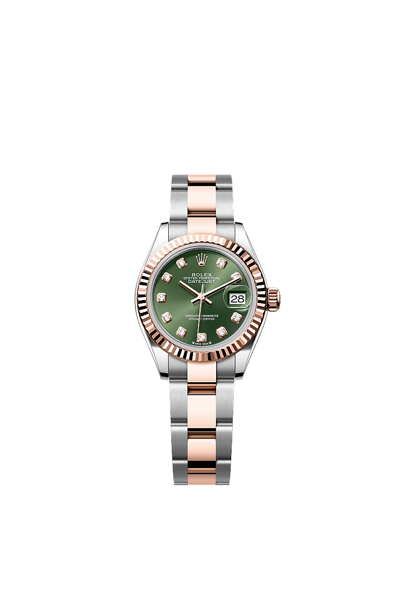 Rolex Lady-Datejust 28 mm Oystersteel and Everose gold 279171-0008