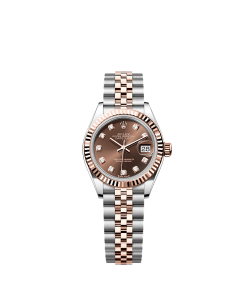 Rolex Lady-Datejust  28 mm  Oystersteel and Everose gold 279171-0011