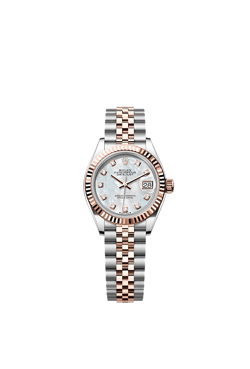 Rolex Lady-Datejust 28 mm Oystersteel and Everose gold 279171-0013