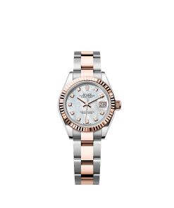 Rolex Lady-Datejust  28 mm  Oystersteel and Everose gold 279171-0014