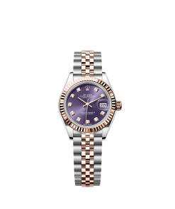Rolex Lady-Datejust  28 mm  Oystersteel and Everose gold 279171-0015