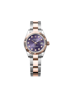 Rolex Lady-Datejust  28 mm  Oystersteel and Everose gold 279171-0016