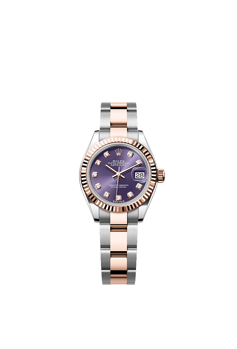 Rolex Lady-Datejust 28 mm Oystersteel and Everose gold 279171-0016