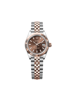 Rolex Lady-Datejust  28 mm  Oystersteel and Everose gold 279171-0017