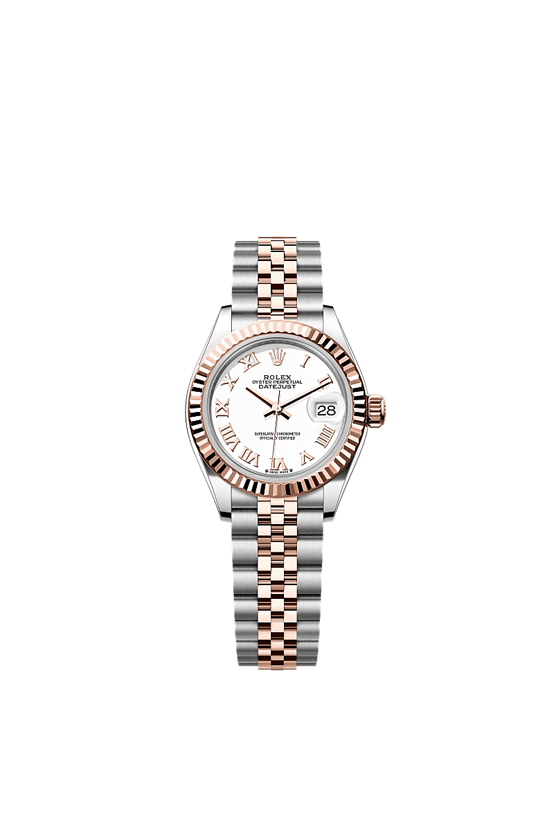 Rolex Lady-Datejust 28 mm Oystersteel and Everose gold 279171-0021