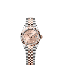 Rolex Lady-Datejust  28 mm  Oystersteel and Everose gold 279171-0025