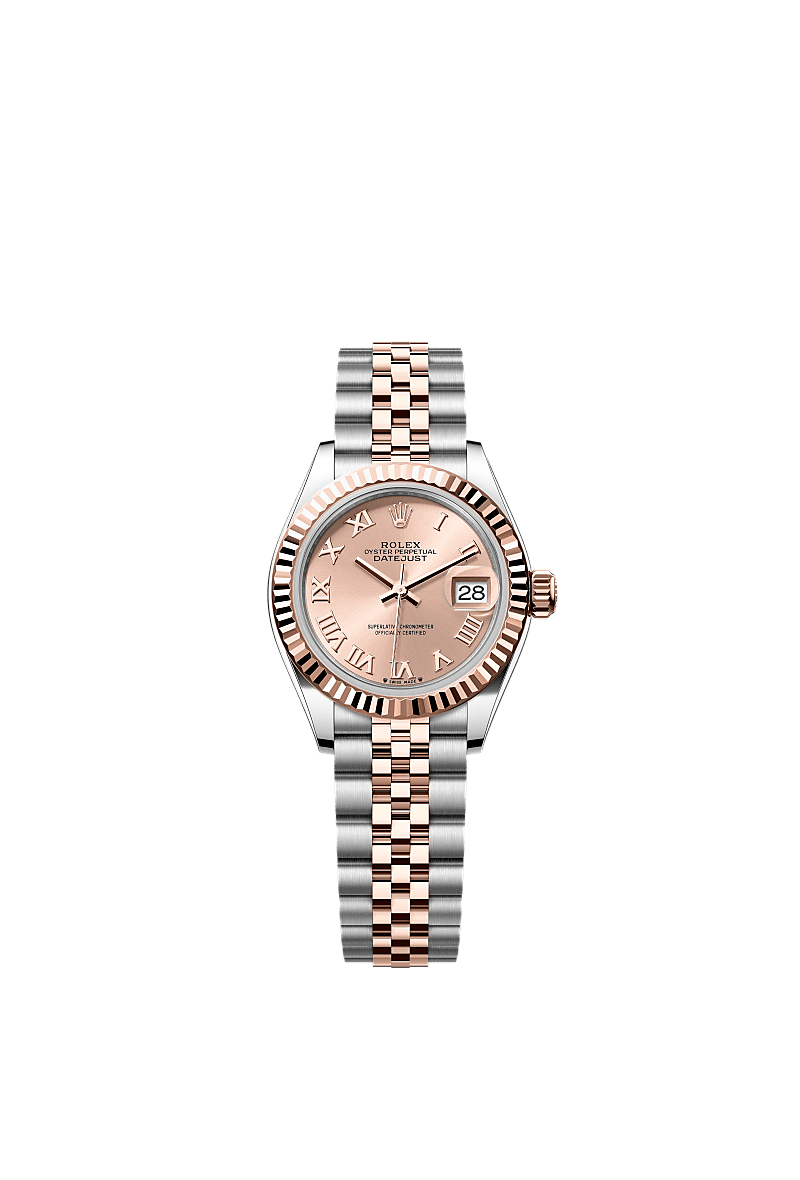 Rolex Lady-Datejust 28 mm Oystersteel and Everose gold 279171-0025