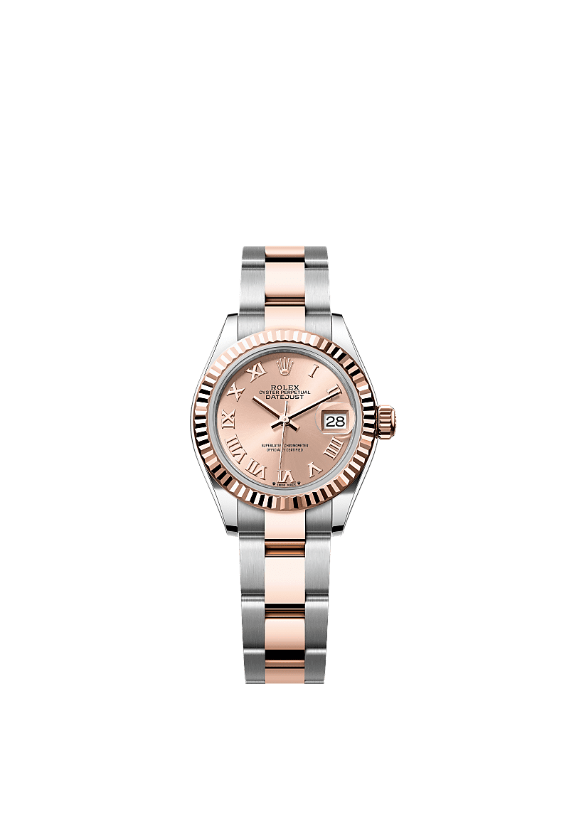 Rolex Lady-Datejust 28 mm Oystersteel and Everose gold 279171-0026