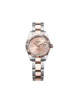 Rolex Lady-Datejust  28 mm  Oystersteel and Everose gold 279171-0028