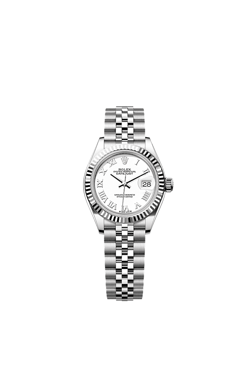 Rolex Lady-Datejust 28 mm Oystersteel and white gold 279174-0019
