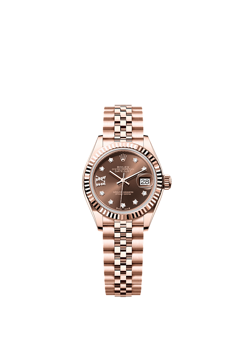 Rolex Lady-Datejust 28 mm Everose gold 279175-0004