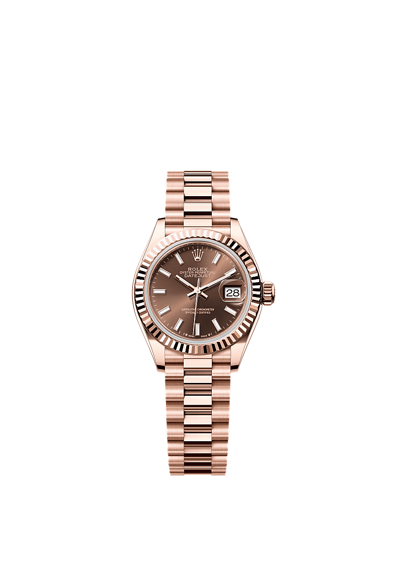 Rolex Lady-Datejust 28 mm Everose gold 279175-0007