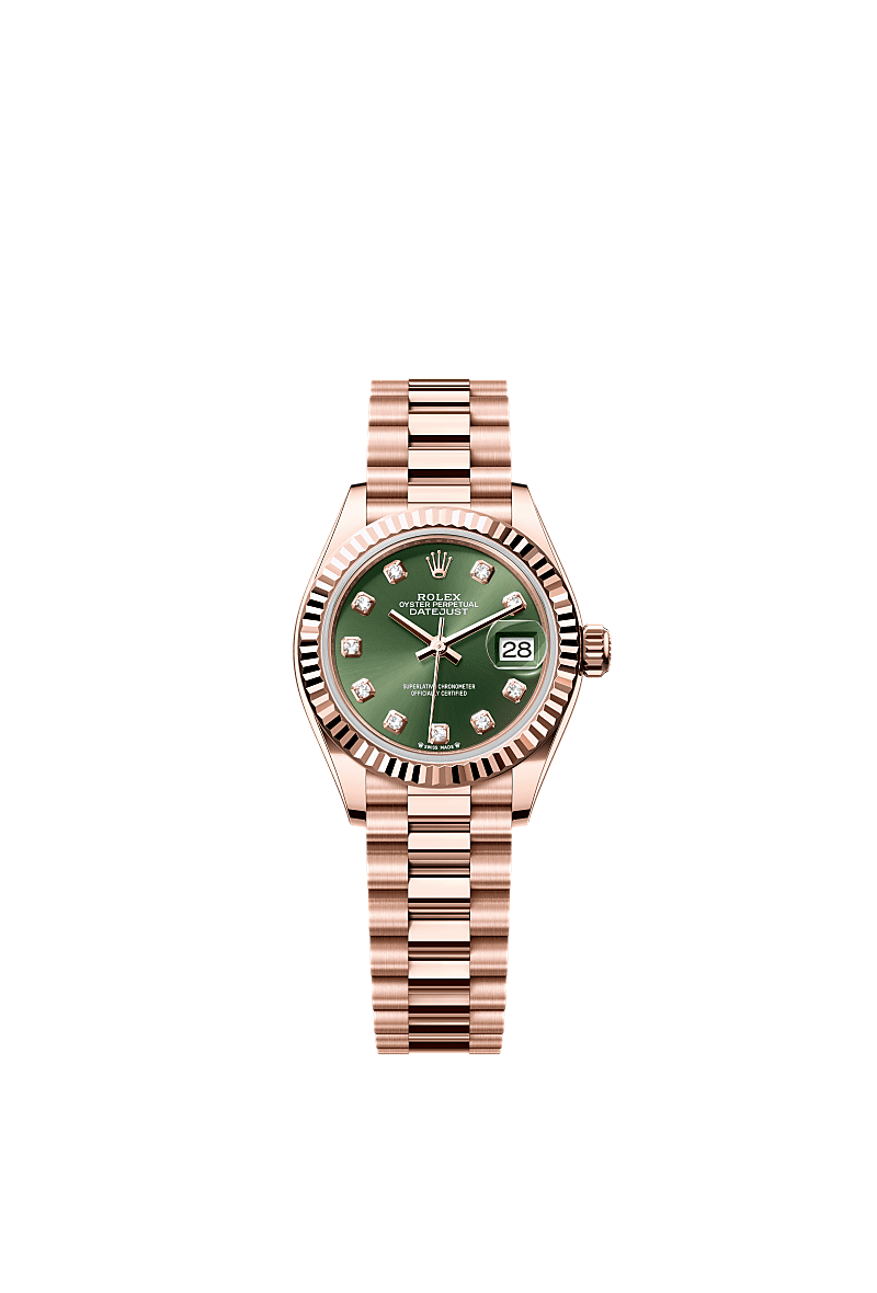 Rolex Lady-Datejust 28 mm Everose gold 279175-0009