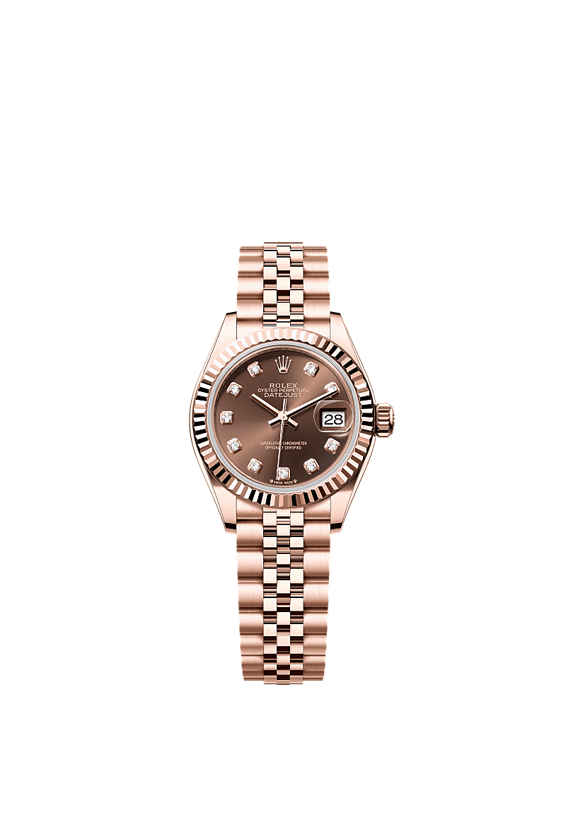 Rolex Lady-Datejust 28 mm Everose gold 279175-0010