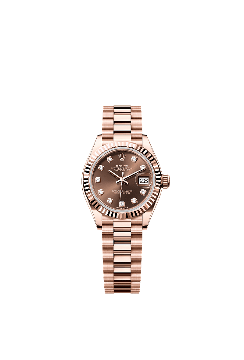 Rolex Lady-Datejust 28 mm Everose gold 279175-0016