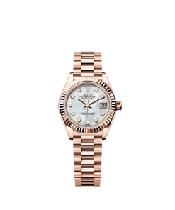 Rolex Lady-Datejust  28 mm  Everose gold 279175-0017