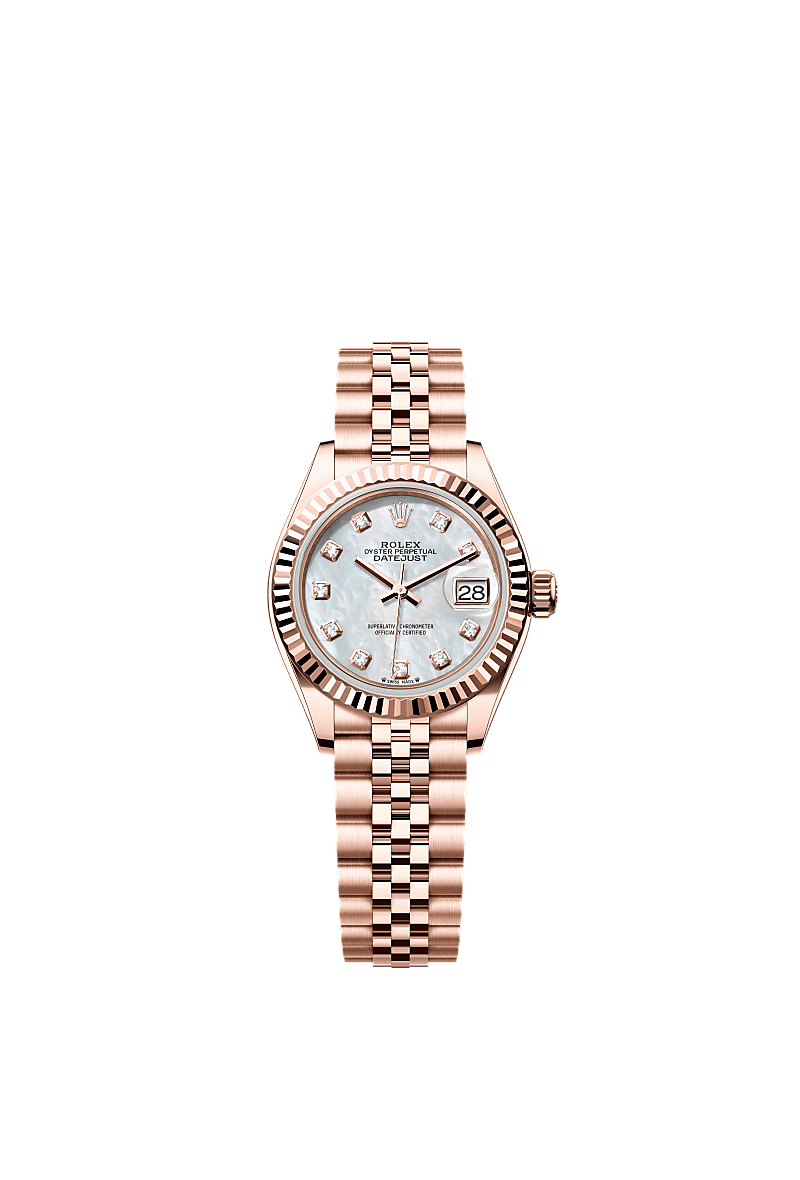 Rolex Lady-Datejust 28 mm Everose gold 279175-0018