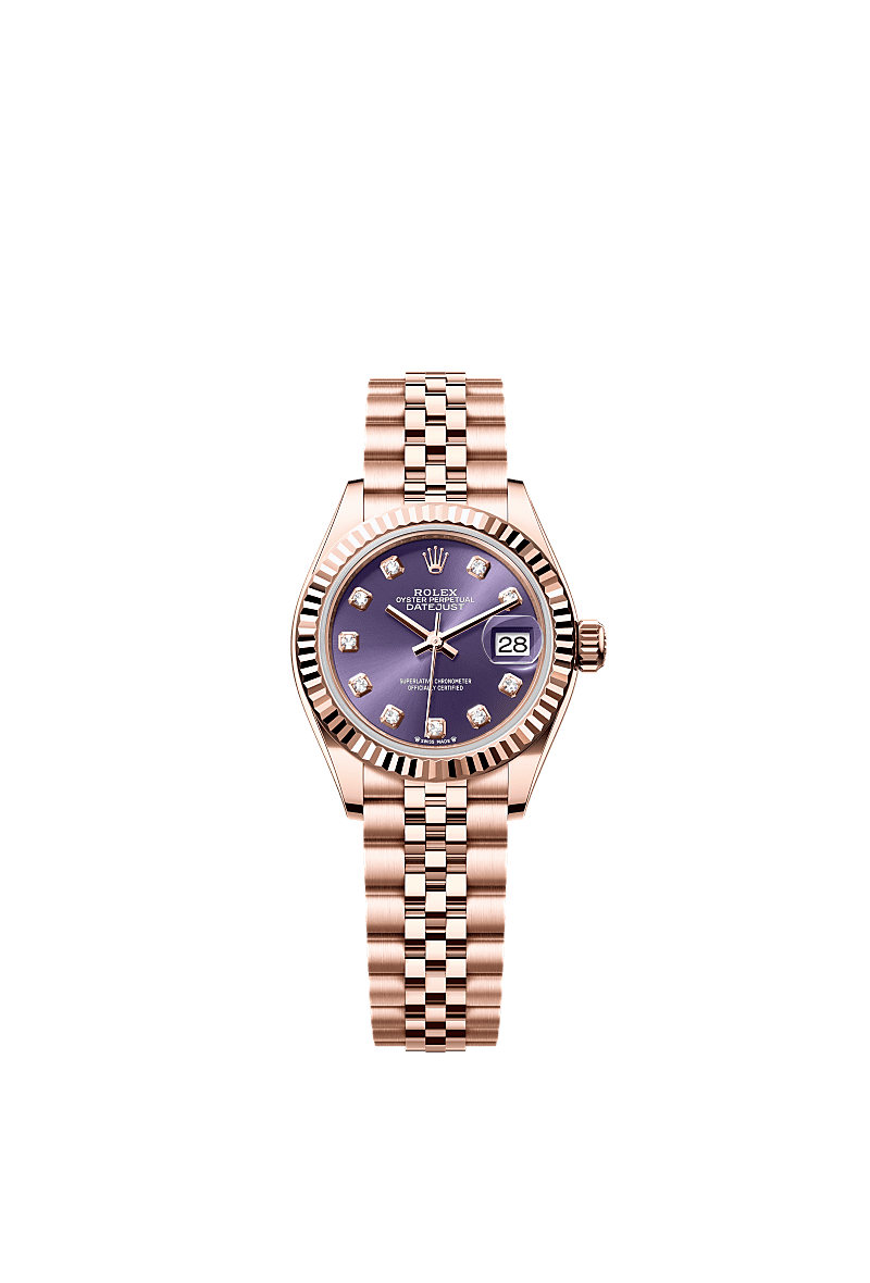 Rolex Lady-Datejust 28 mm Everose gold 279175-0020