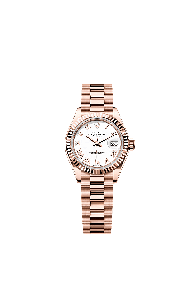 Rolex Lady-Datejust 28 mm Everose gold 279175-0021