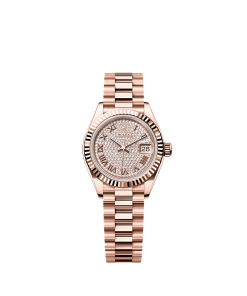 Rolex Lady-Datejust  28 mm  Everose gold 279175-0023