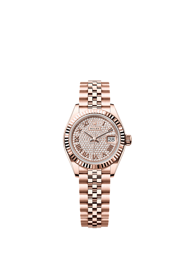 Rolex Lady-Datejust 28 mm Everose gold 279175-0024