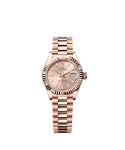 Rolex Lady-Datejust  28 mm  Everose gold 279175-0025