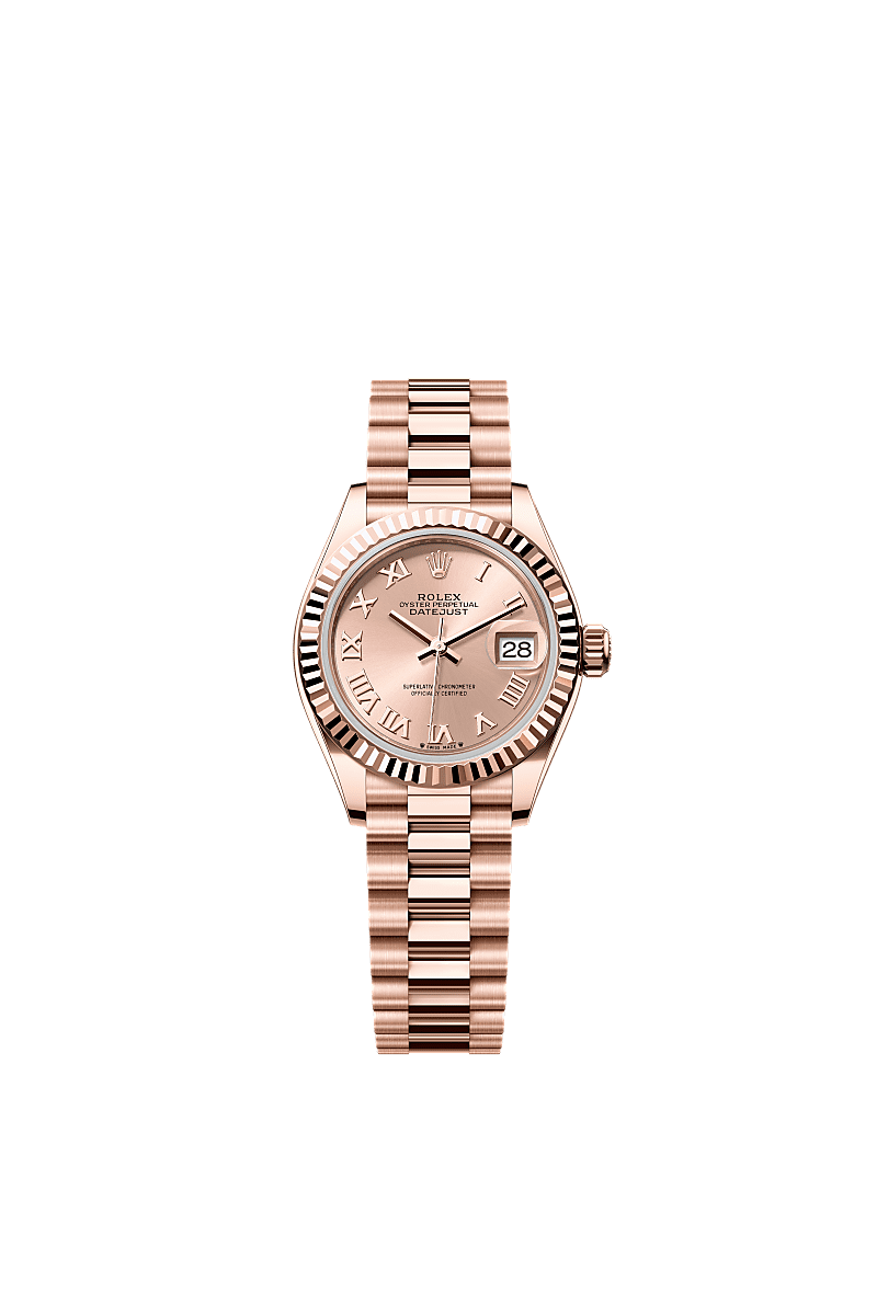 Rolex Lady-Datejust 28 mm Everose gold 279175-0027