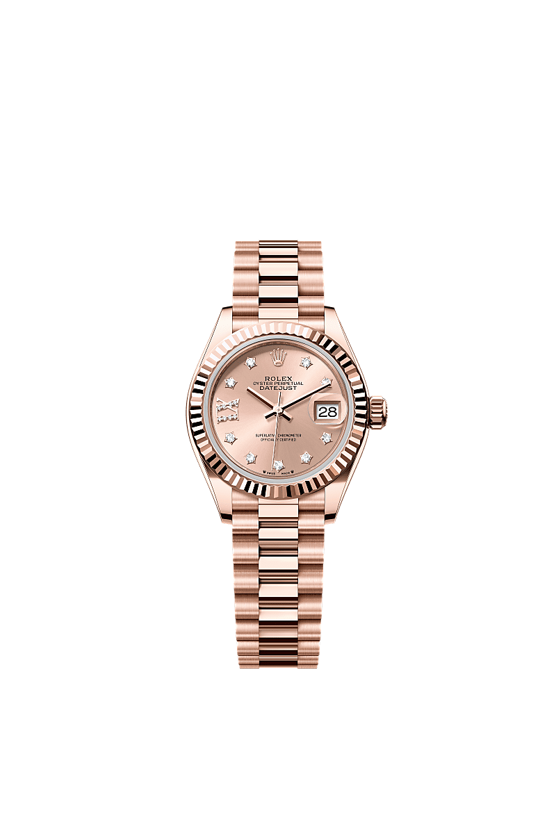 Rolex Lady-Datejust 28 mm Everose gold 279175-0029