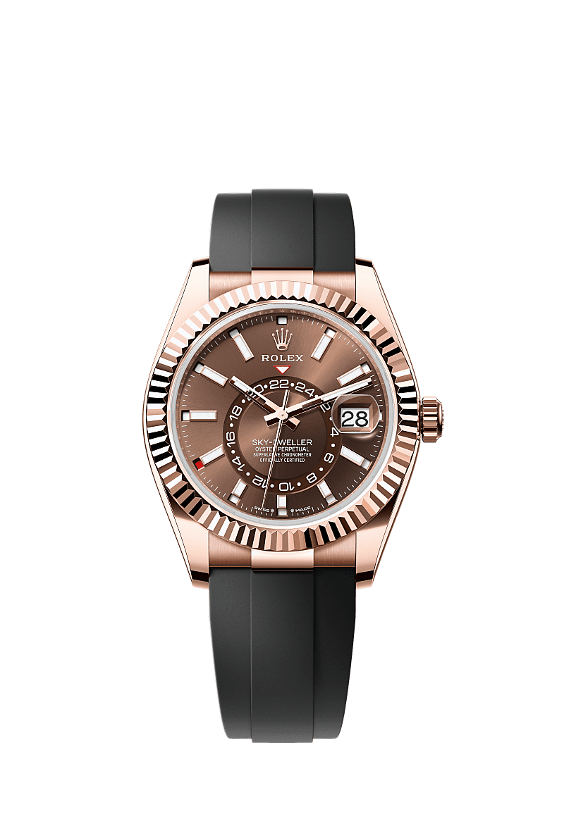 Rolex Sky-Dweller 42 mm Everose gold 336235-0002