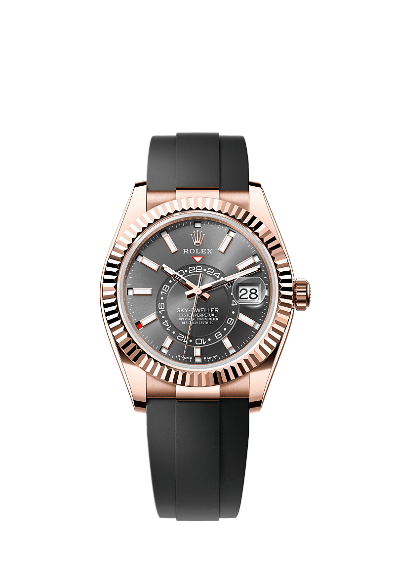 Rolex Sky-Dweller 42 mm Everose gold 336235-0004
