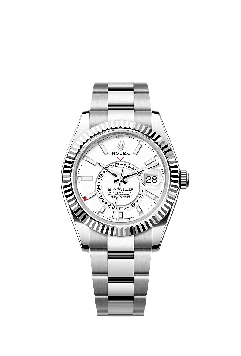 Rolex Sky-Dweller 42 mm Oystersteel and white gold 336934-0003