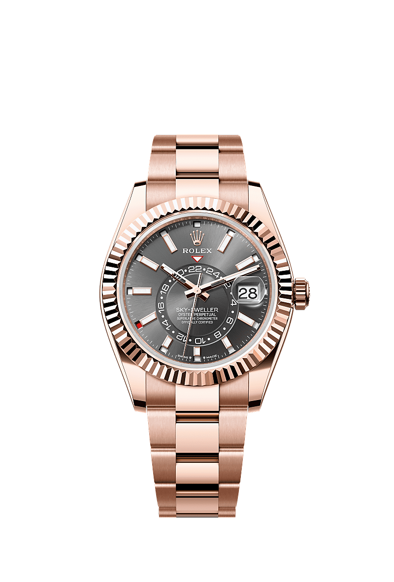 Rolex Sky-Dweller 42 mm Everose gold 336935-0004