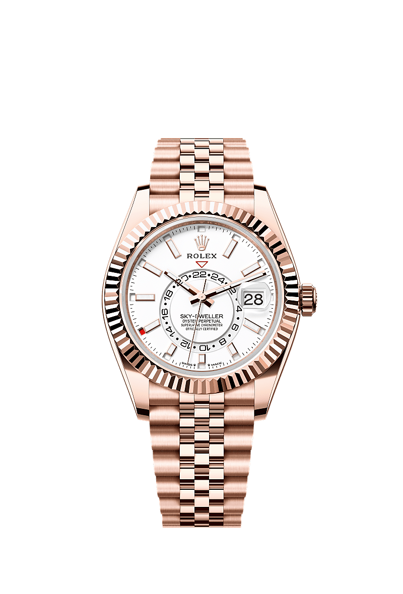 Rolex Sky-Dweller 42 mm Everose gold 336935-0007