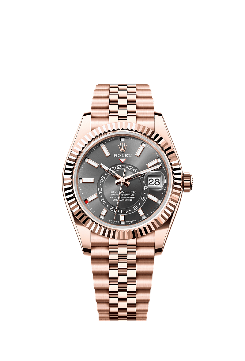Rolex Sky-Dweller 42 mm Everose gold 336935-0008