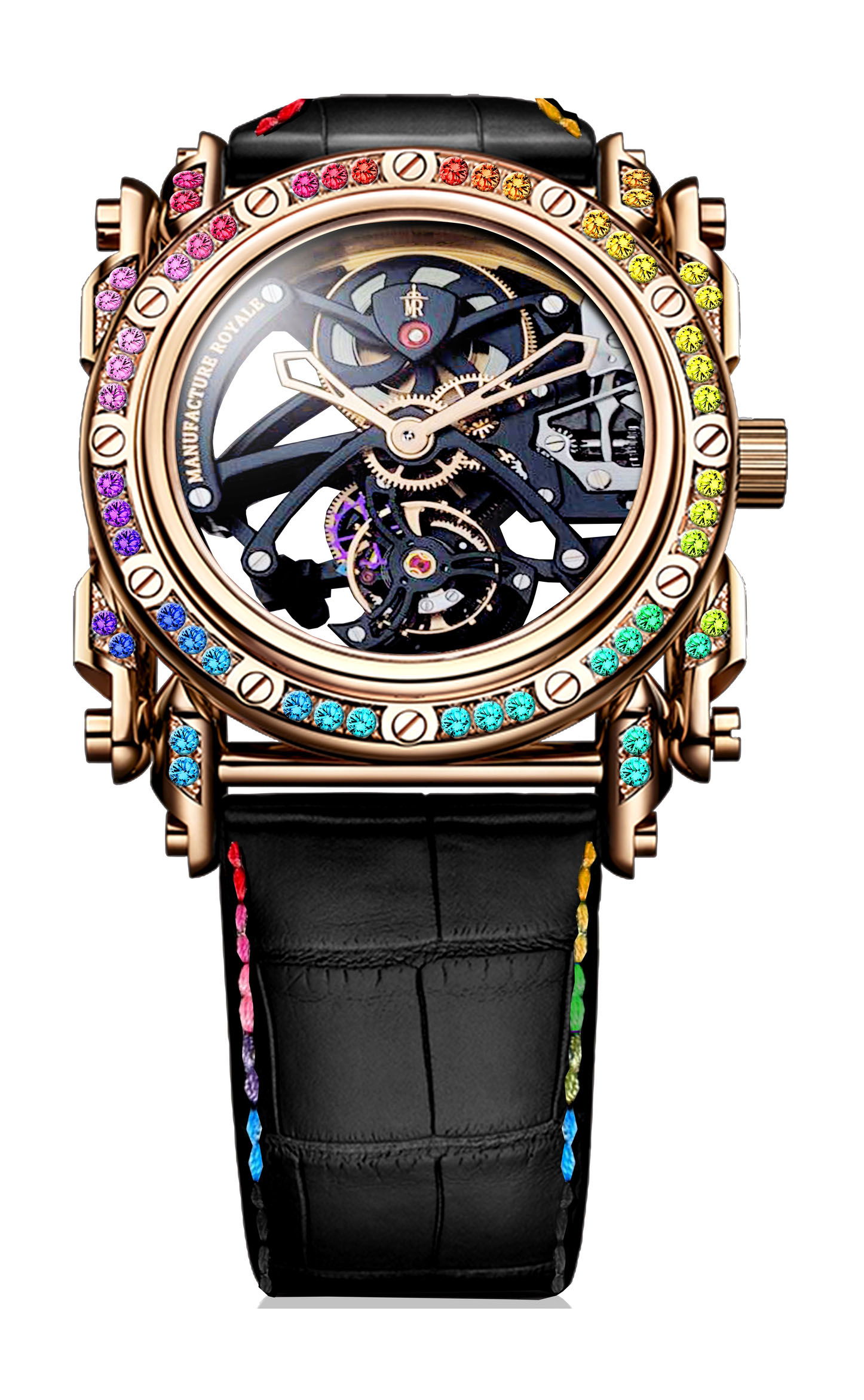 Androgyne Rainbow Flying Tourbillon